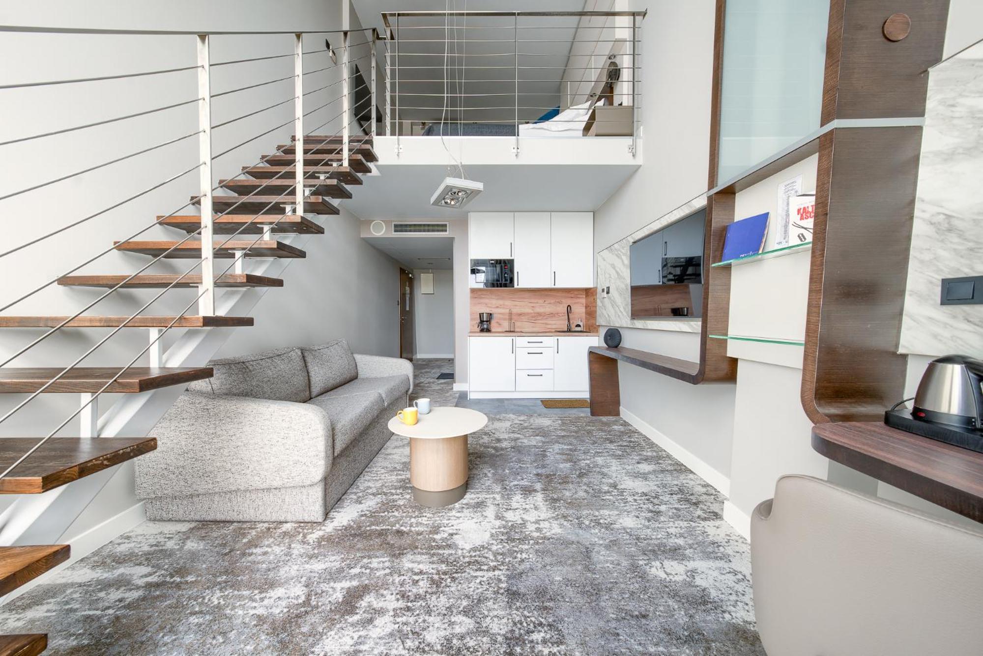 Apartamentyprzymorzu Marine***** Dwupoziomowy Z Widokiem Na Morze Apartament *