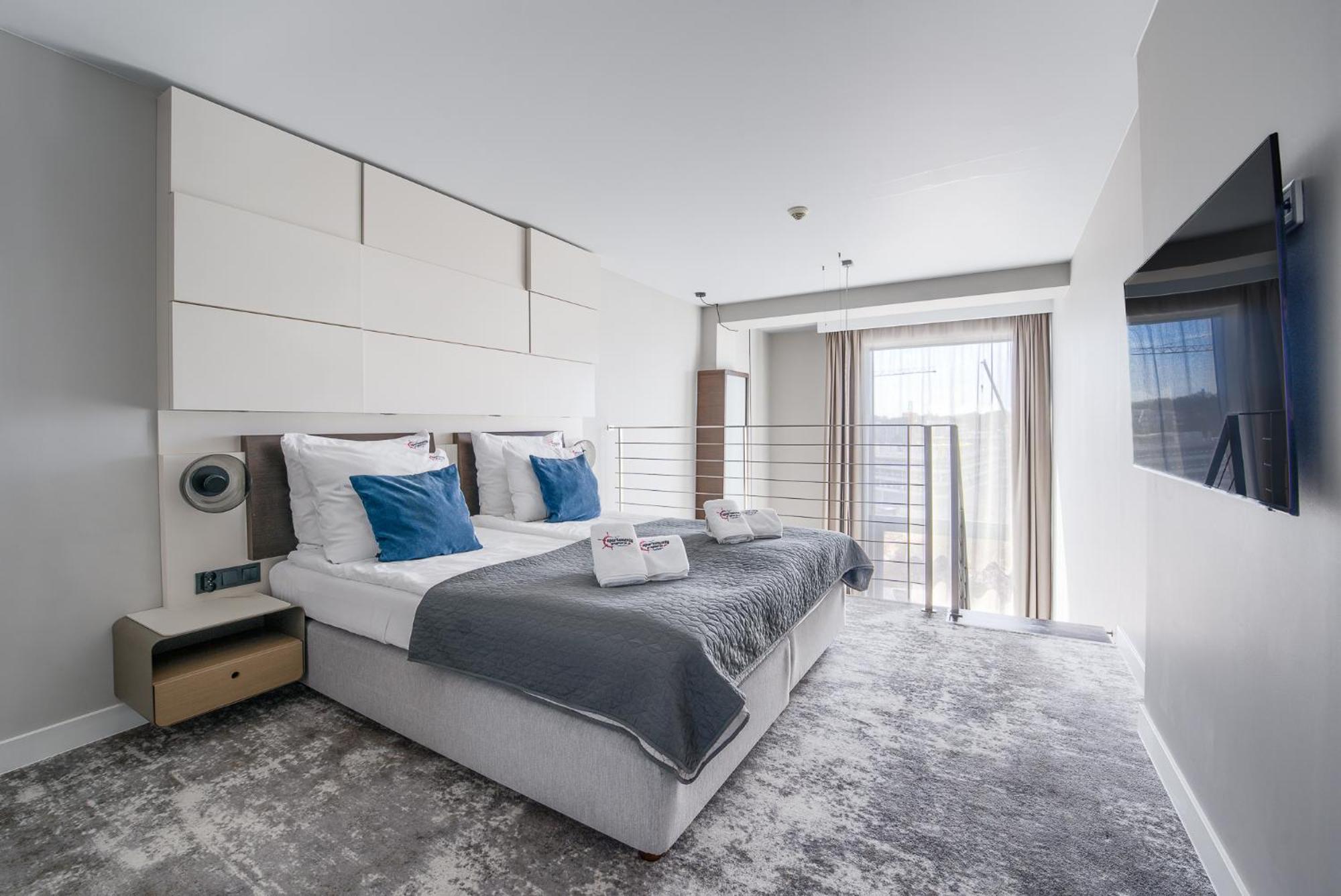 Apartamentyprzymorzu Marine***** Dwupoziomowy Z Widokiem Na Morze