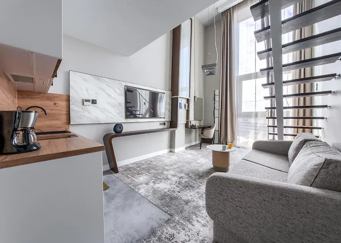 Apartamentyprzymorzu Marine***** Apartament Dwupoziomowy Z Widokiem Na Morze